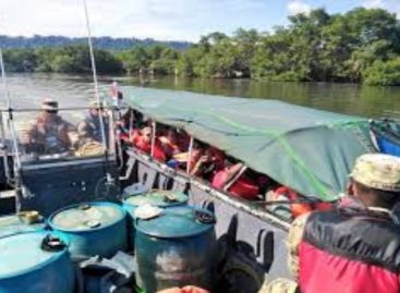 Rescatados 12 costarricenses a la deriva en Bocas del Toro