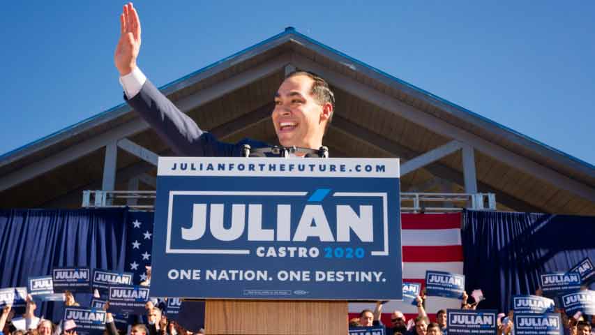 Julián Castro suspende campaña a la presidencia de EEUU