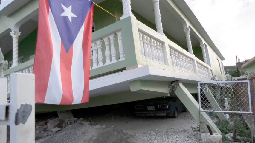 Puerto Rico sin electricidad a causa del terremoto de magnitud 6.6