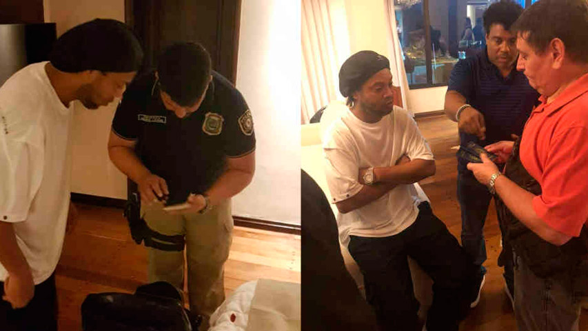 Ronaldinho será sometido a la justicia paraguaya