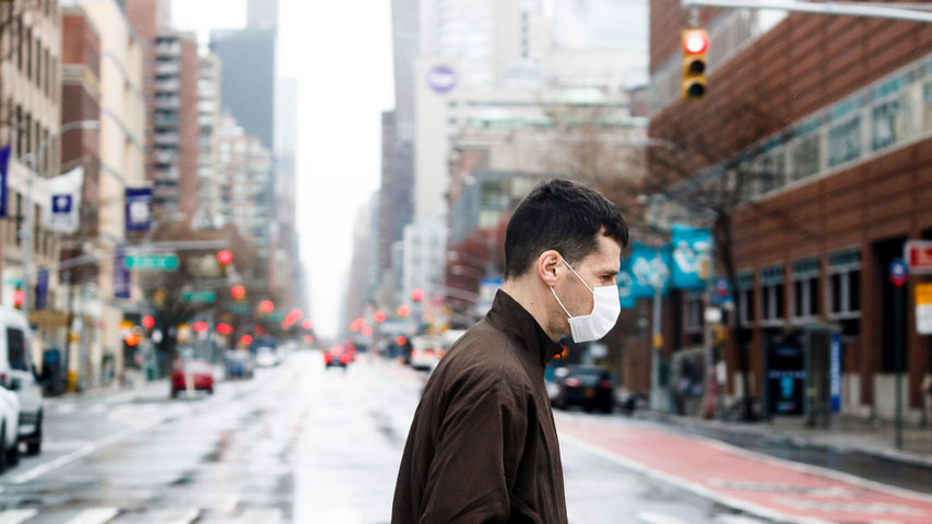 Nueva York multará a quienes no respeten el distanciamiento social