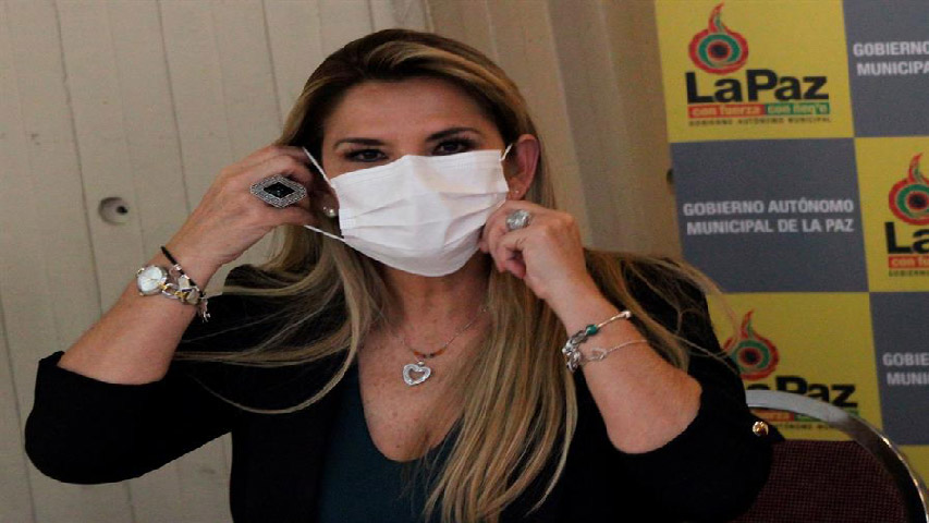 Áñez convoca jornada de «ayuno y oración» para vencer el virus