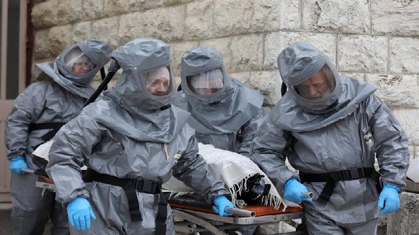 Israel usa una fábrica de misiles para producir respiradores