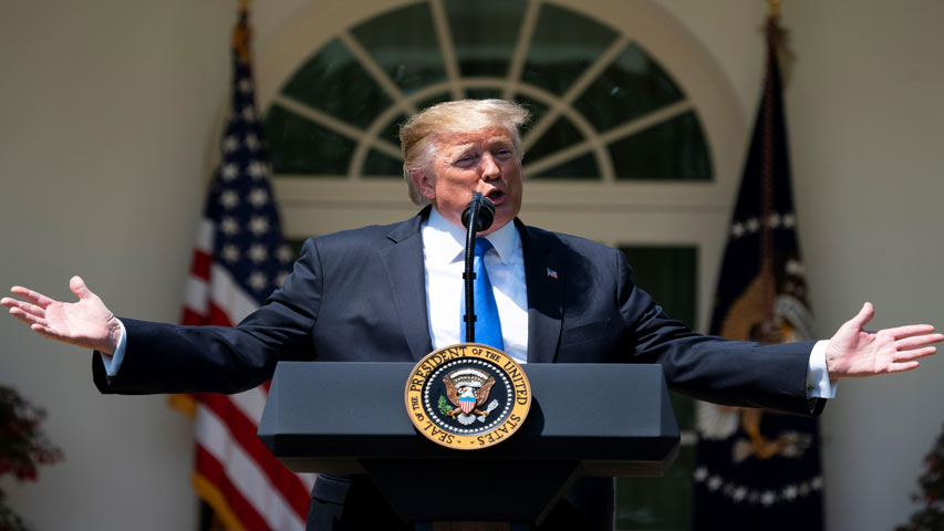 Trump amenaza con cerrar el Congreso por «incumplir» su deber