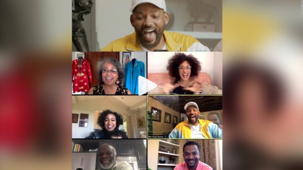 Will Smith reunió al reparto de «The Fresh Prince of Bel-Air» en Snapchat