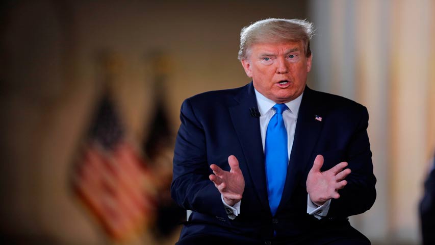 Trump da negativo al Covid-19 tras contagio de un asistente personal