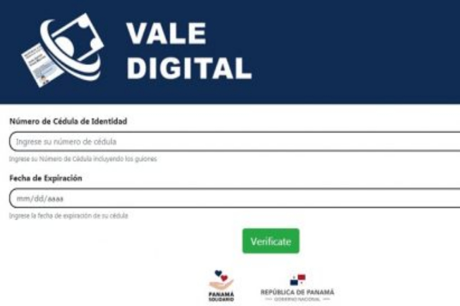 vales digitales